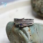 انگشتر نقره ظریف زنانه طرح مار کد 3749 - Image 3
