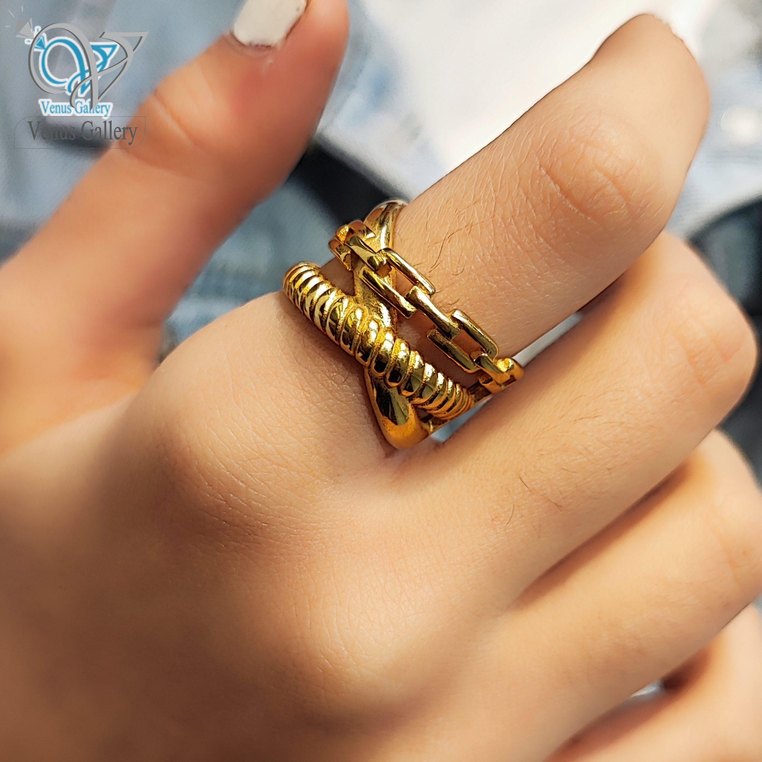 InShot_۲۰۲۴۰۳۲۴_۲۰۱۱۲۱۴۱۲-min-scaled-1.jpg انگشتر پورتیفینو استیل طلایی - Image 1