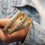 النگو طلاروس طرح طلا - Image 2