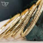 النگو طلاروس طرح طلا کد 3855