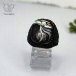 انگشتر مردانه نقره اصل مدل عقاب