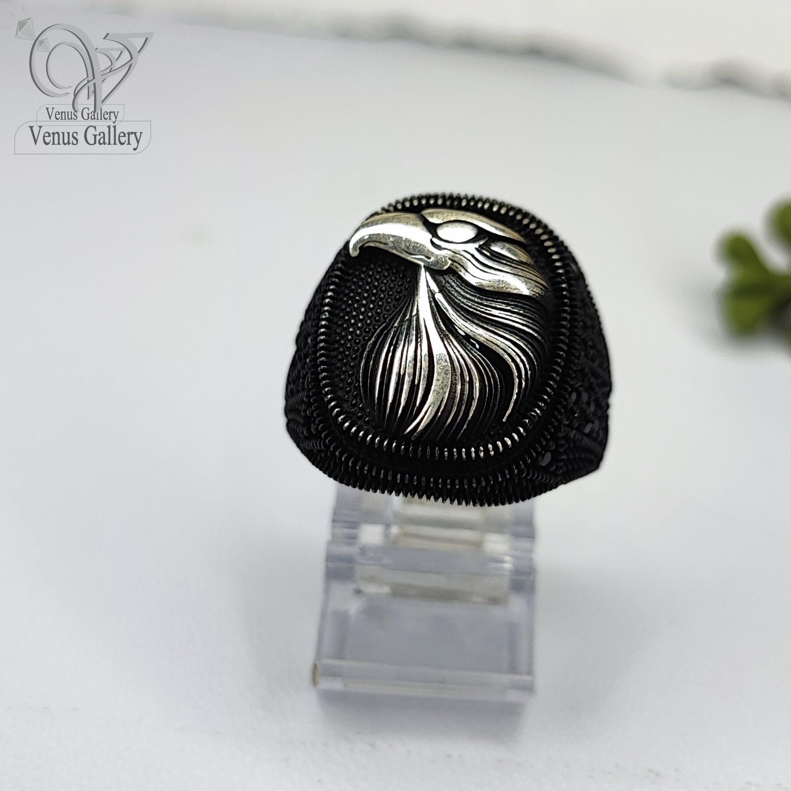 InShot_۲۰۲۴۰۵۲۳_۱۴۲۰۰۵۸۶۲-min-scaled-1.jpg انگشتر مردانه نقره اصل مدل عقاب - Image 1