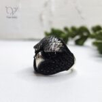 انگشتر نقره اصل مردانه طرح عقاب کد6577 - Image 5