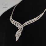 سرویس نقره جواهری زنجیری ظریف - Image 2