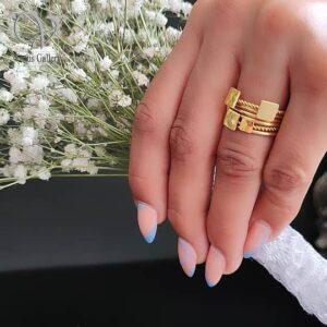 انگشتر چند لاین فشن