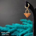 گوشواره تیفانی استیل