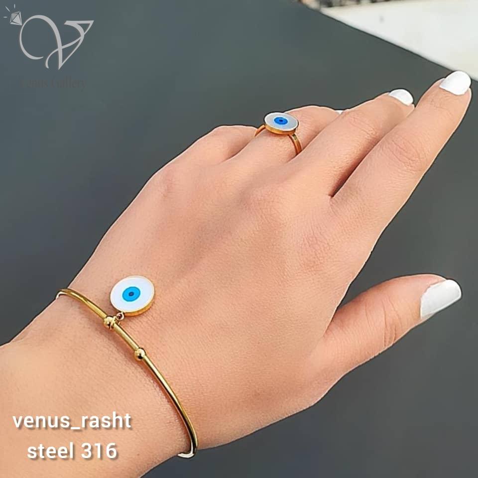 WhatsApp-Image-2023-02-24-at-19.48.46.jpeg بنگل استیل چشم نظر و انگشتر - Image 1