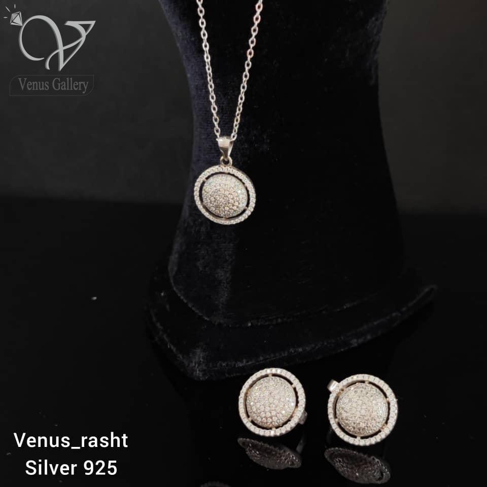 WhatsApp-Image-2023-03-01-at-17.45.43.jpeg نیم ست نقره پر نگین دایره ای طرح طلاسفید کد652 - Image 1