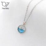 گردنبند استیل دلفین – موجی از زیبایی، نماد عشق و ارتباط، با قیمتی باورنکردنی کد 10604 - Image 3