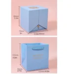 باکس گل رز جاودان با کشوی نگهدارنده زیورآلات کد 9480 - Image 2