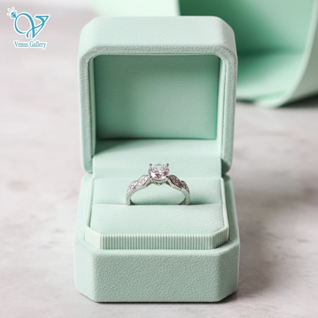 8 مدل‌ ترند انگشتر نقره زنانه نگین دار برای استایل مراسم و روزمره