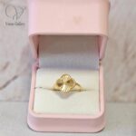 ست نقره مدل ونکلیف طلای زرد و سفید | زیور خاص و بادوام کد 12049 - Image 5