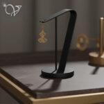 گوشواره نقره آبکاری طلا مدل فیوژن کد 13103 - Image 8