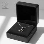 گردنبند نقره الله زنانه/مردانه کد 13042 - Image 2