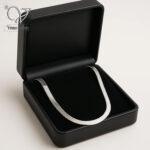 زنجیر نقره مردانه مدل ماری کد 12706 - Image 3