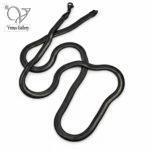 ست گردنبند و دستبند ماری استیل ضخیم